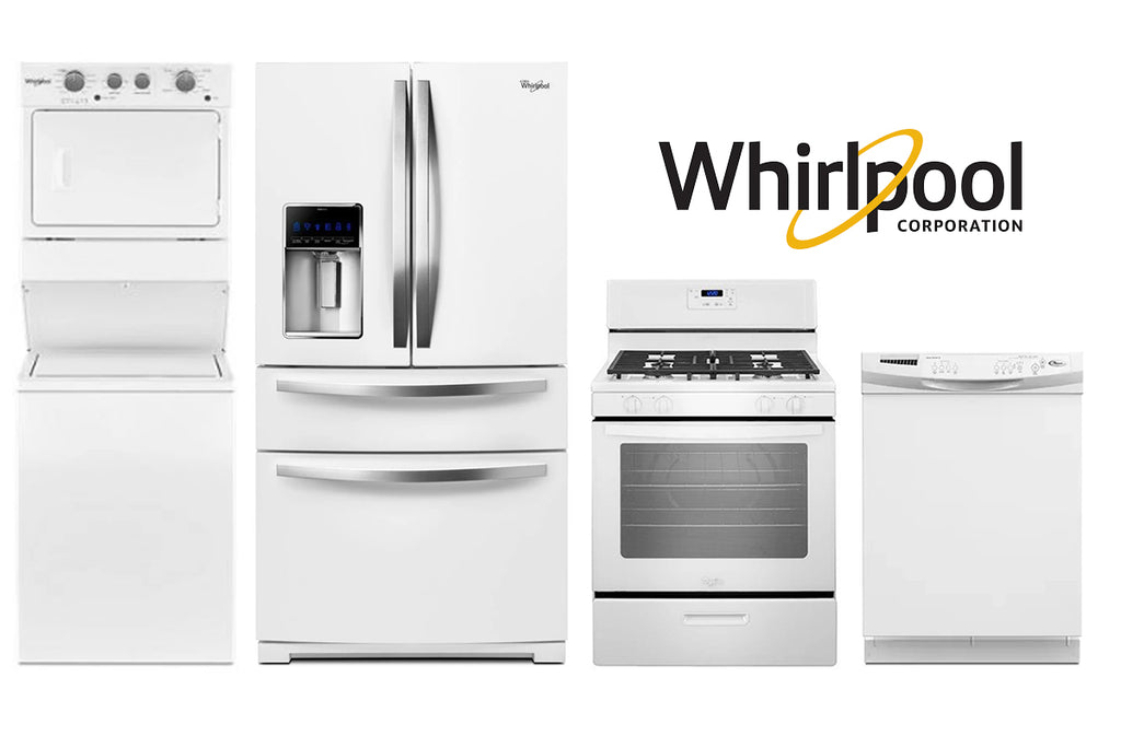 Whirlpool 995622 3 piece White Kitchen Appliances Package