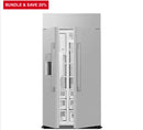 Dacor DRS425300SR
42 Inch Smart Built-In Side-by-Side Refrigerator with 24 Cu. Ft. Total Capacity, External Water & Ice Dispenser, Temperature Controlled Drawers, Metal Cooling™ (Stainless Steel Back Wall), LED Lighting, Power Cool, Power Freeze, Sabbath