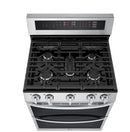 LG - 6.9 Cu. Ft. Freestanding Double Oven Gas True Convection Smart Range with EasyClean and Air Fry - Stainless Steel
Model:LDGL6924S/ LDEL7324SE