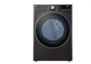 LG - 7.4 Cu. Ft. Stackable Smart Gas Dryer with Steam and Built In Intelligence - White DLGX4201W / DLGX4201B