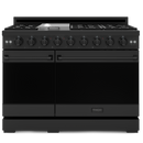 Gordon Ramsay by THOR Kitchen 48" 6.8 cu. ft. Professional Propane Gas Range in Matte Black, RSG48EBLP