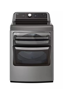 LG 7.3 cu. ft. Ultra Large Capacity Smart wi-fi Enabled Rear Control Electric Dryer with EasyLoad™ Door