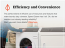 Speed Queen SF7 Stacked White Washer – Electric Dryer with Pet Plus | Sanitize | Fast Cycle Times | 5-Year Warranty