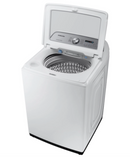Samsung 5.0 cu. ft. Top Load Washer with Active WaterJet with 7.4 cu. ft. Electric Dryer with Sensor Dry in White