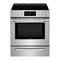 Frigidaire-Smooth Surface 5Elements 5cu ft Self Cleaning Freestanding Electric Range-Stainless Steel