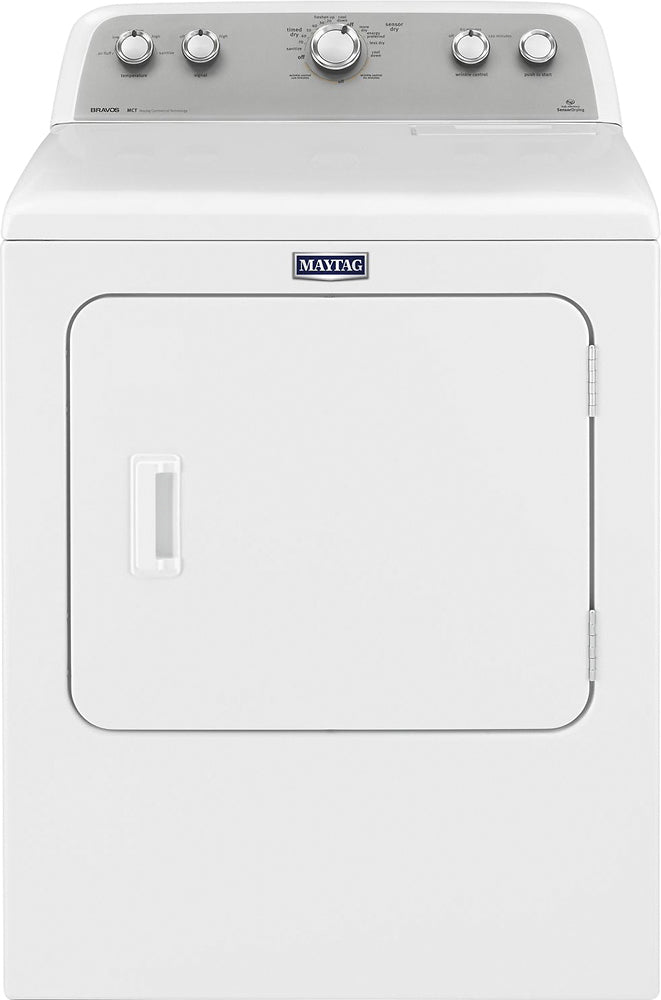 Maytag - 7.0 Cu. Ft. 11-Cycle Electric Dryer - White