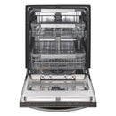 LG - TrueSteam QuadWash 42 Decibel Built In Dishwasher, Energy Star - Black Stainless Steel