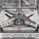 LG - 24" Top Control Built In Dishwasher with Stainless Steel Tub - PrintProof Stainless Steel - Appliances Club