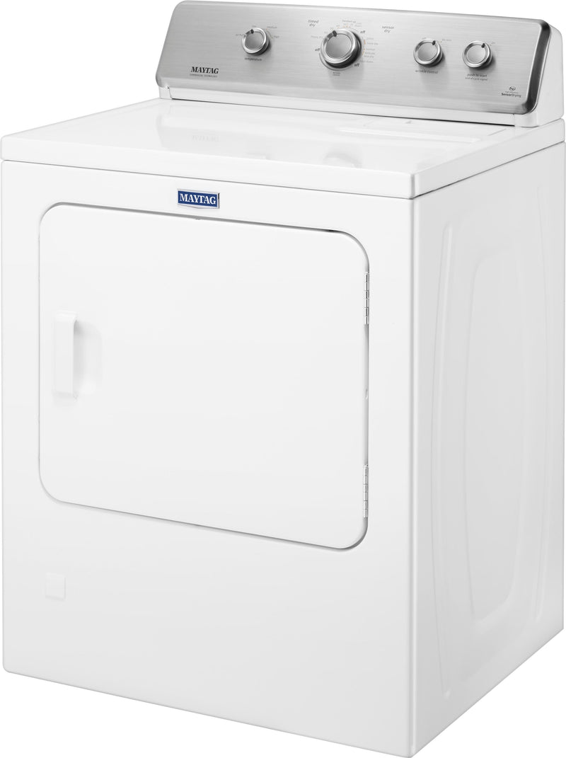 Maytag - 7 Cu. Ft. 12-Cycle Gas Dryer - White