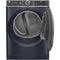 GE - 7.8 Cu. Ft. 12-Cycle Electric Dryer with Steam - Sapphire Blue