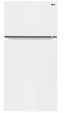 23.8 cu. ft. Top Freezer Refrigerator in Smooth White with Reversible Door