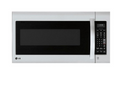 LG - 2.0 Cu. Ft. Over-the-Range Microwave - Stainless steel