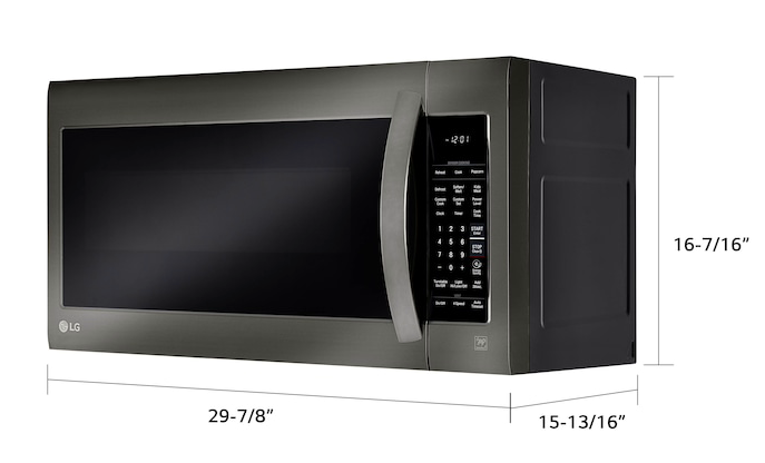 Lg 1000 hot sale watt microwave
