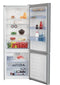 27" Freezer Bottom Black Glass Refrigerator with Auto Ice Maker