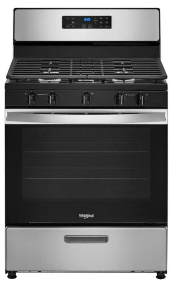 Whirlpool - 5.1 Cu. Ft. Freestanding Gas Range with Edge to Edge Cooktop - Stainless Steel
Model:WFG505M0MS