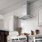 ZLINE 30" CrownSound Ducted Vent Wall Mount Range Hood in Stainless Steel with Built-in Bluetooth Speakers, KNCRN-BT-30