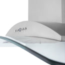 ZLINE 30" CrownSound Ducted Vent Wall Mount Range Hood in Stainless Steel with Built-in Bluetooth Speakers, KNCRN-BT-30