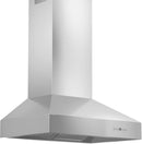 ZLINE 30 in. Professional Convertible Vent Wall Mount Range Hood in Stainless Steel with Crown Molding, 667CRN-30