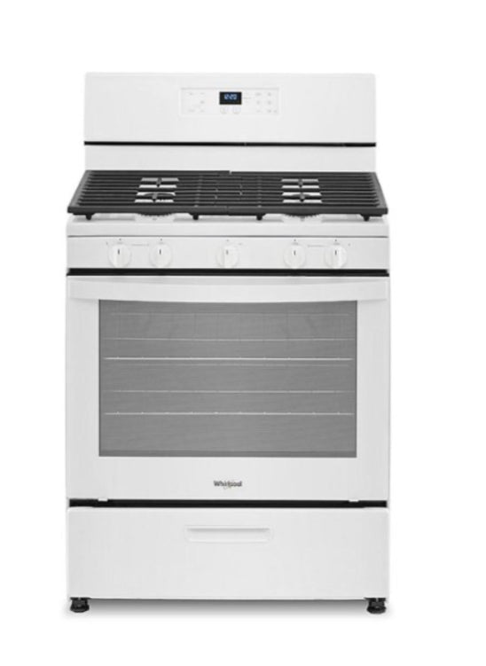 Whirlpool - 5.1 Cu. Ft. Freestanding Gas Range with Edge to Edge Cooktop - Stainless Steel
Model:WFG505M0MS