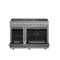 FORNO Galiano 48" 6.58 cu. ft. Gas Range with 8 Italian Burners in Stainless Steel, FFSGS6244-48