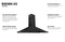 ZLINE 42 in. Convertible Vent Wall Mount Range Hood in Black Stainless Steel, BSKBN-42