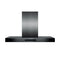 ZLINE 30 In. Convertible Island Mount Range Hood in Black Stainless Steel, BSKE2iN-30