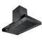 ZLINE 30 In. Convertible Island Mount Range Hood in Black Stainless Steel, BSKE2iN-30