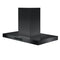 ZLINE 36 In. Convertible Island Mount Range Hood in Black Stainless Steel, BSKE2iN-36