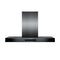 ZLINE 36 in. Convertible Vent Wall Mount Range Hood in Black Stainless Steel, BSKEN-36