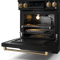 Gordon Ramsay by THOR Kitchen 30" 4.55 cu. ft. Professional Propane Gas Range with Tilt Panel Touch Control and Self-Clean in Matte Black with Bronze Accents, RSG30BLP-BRZ