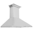 ZLINE 36 in. Wall Mount Range Hood in Stainless Steel with Built-in CrownSound™ Bluetooth Speakers, KF1CRN-BT-36