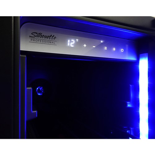 Danby Silhouette 24 In, 21 Wine Bottle & 61 Beverage Can Capacity, Beverage Center, DBC047D3BSSPR