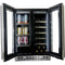 Danby Silhouette 24 In, 21 Wine Bottle & 61 Beverage Can Capacity, Beverage Center, DBC047D3BSSPR