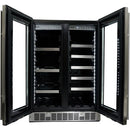 Danby Silhouette 24 In, 21 Wine Bottle & 61 Beverage Can Capacity, Beverage Center, DBC047D3BSSPR