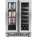 Danby Silhouette 24 In, 21 Wine Bottle & 61 Beverage Can Capacity, Beverage Center, DBC047D3BSSPR