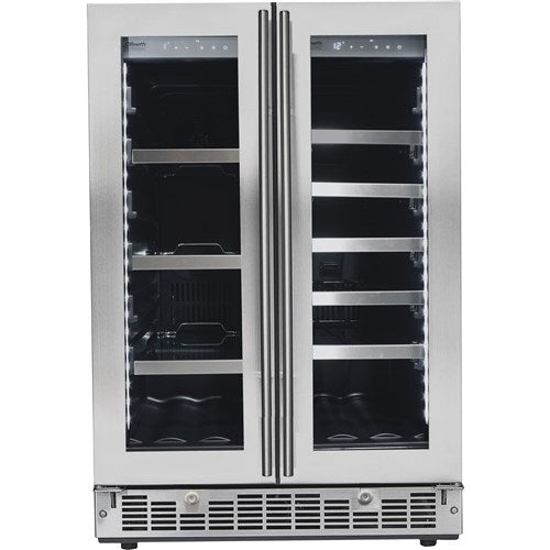 Danby Silhouette 24 In, 21 Wine Bottle & 61 Beverage Can Capacity, Beverage Center, DBC047D3BSSPR