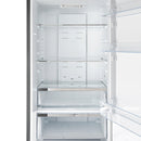 FORNO Guardia 46.8" 21.6 cu. ft. Bottom Mount Refrigerator in Stainless Steel, FFFFD1778-48