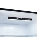 FORNO Espresso Milano 31" 17.2 cu. ft. Left Swing Refrigerator and Bottom Freezer with Ice Maker in Black and Silver Handles, FFFFD1786-31BLK