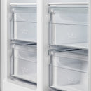 FORNO Espresso Salerno 33" 15.6 cu. ft. Refrigerator in Black with Silver Handles, FFRBI1805-33BLK