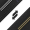 FORNO Espresso Salerno 33" 15.6 cu. ft. Refrigerator in Black with Silver Handles, FFRBI1805-33BLK