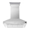 FORNO Coppito 48" 1,200 CFM Island Range Hood in Stainless Steel, FRHIS5129-48