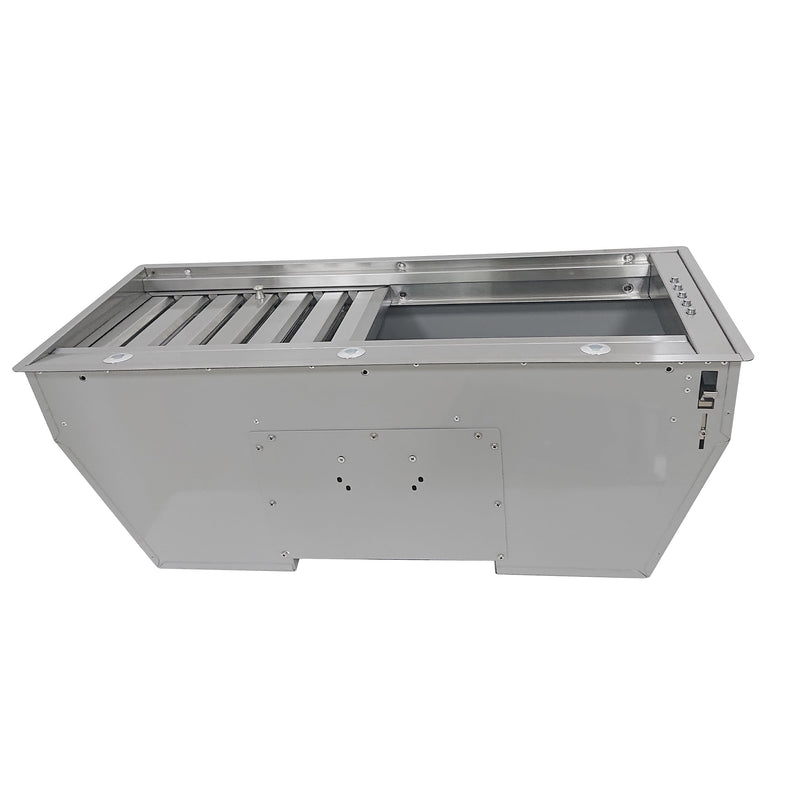 FORNO Frassanito 36" 450 CFM Ceiling Range Hood in Stainless Steel, FRHRE5346-36