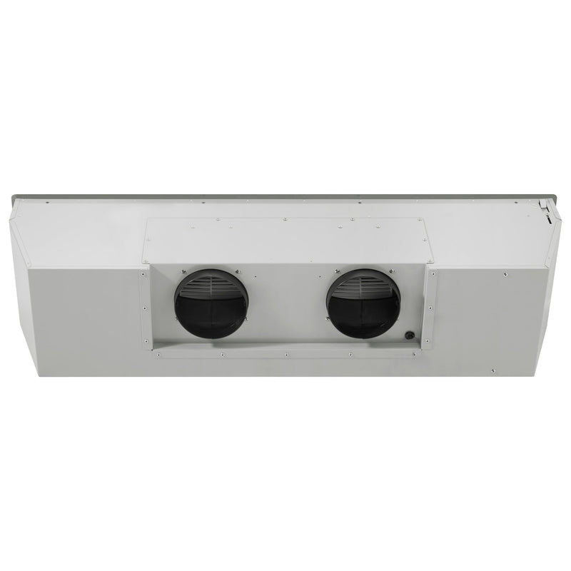 FORNO Frassanito 48" 1,200 CFM Recessed Range Hood with Baffle Filters, FRHRE5346-48