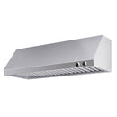 FORNO Biagio 60'' 1,200 CFM Wall Mount Range Hood in Stainless Steel, FRHWM5009-60