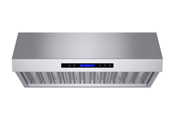 FORNO Palazzo 36'' 500 CFM Wall Mount Range Hood in Stainless Steel, FRHWM5030-36