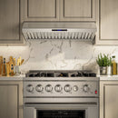 FORNO Palazzo 60'' 1,000 CFM Wall Mount Range Hood in Stainless Steel, FRHWM5030-60