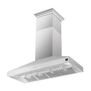 FORNO Orvieto 60" 1,200 CFM Wall Mount Range Hood in Stainless Steel, FRHWM5094-60