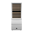 FORNO Celano 30" 21.3 cu.ft. 150 Bottle and 252 Can Dual Zone Wine Cooler, FWCDR6697-30S