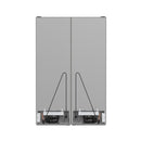 FORNO Guardia 46.8" 21.6 cu. ft. Bottom Mount Refrigerator in Stainless Steel, FFFFD1778-48