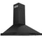 ZLINE Convertible Vent Wall Mount Range Hood in Black Stainless Steel (BSKBN)